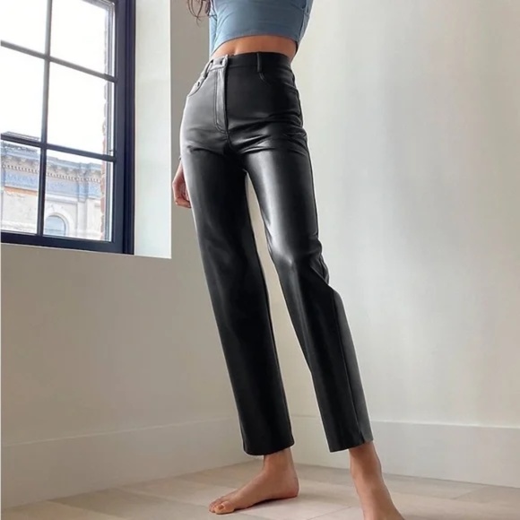 Wilfred Melina vegan leather pants 0 - Picture 5 of 16